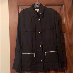 LAST CHANCE! Michael Kors Button Shirt Jacket